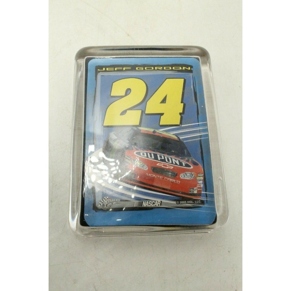 Waterfall Glass Collection Paperweight Jeff Gordon #24